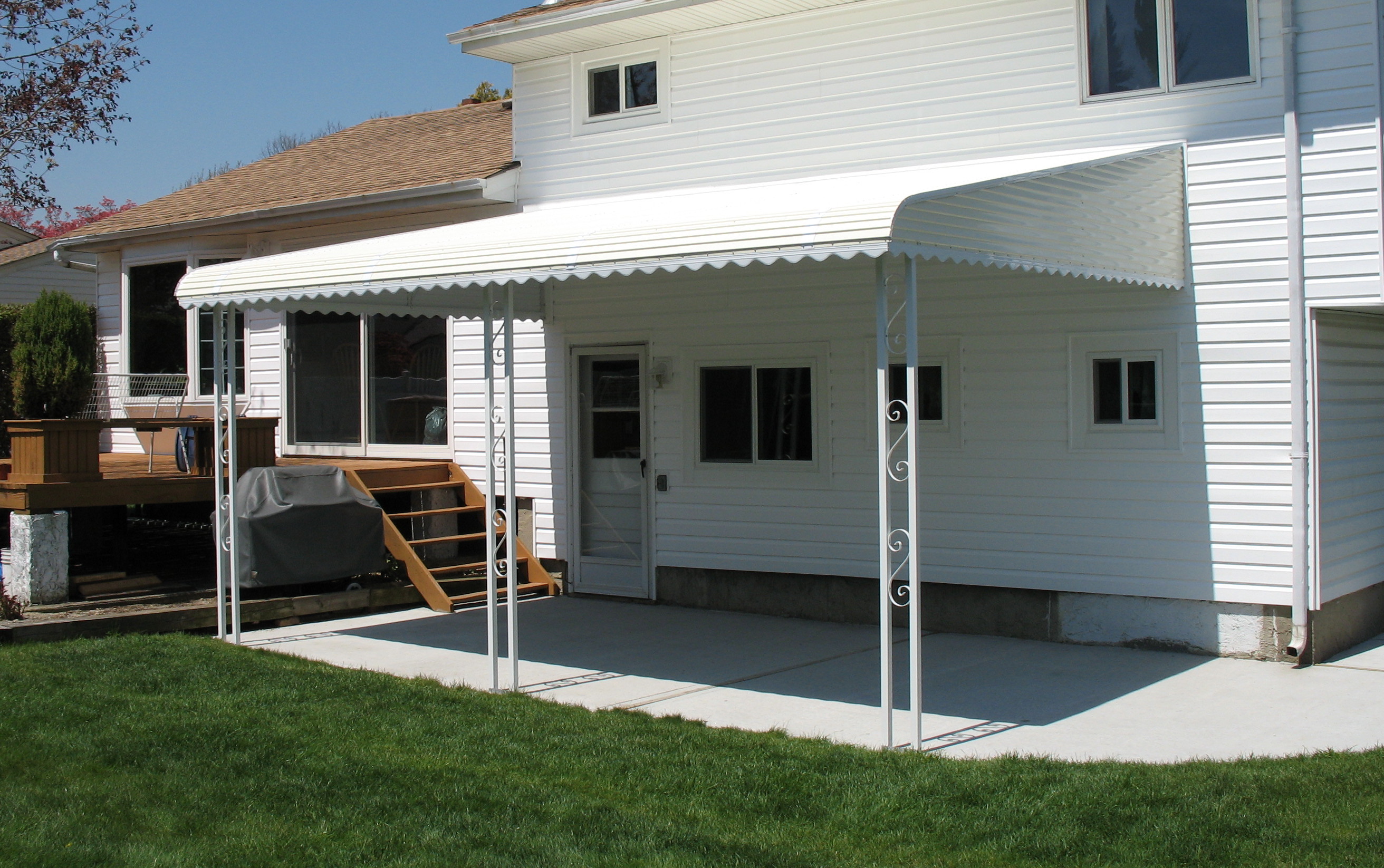 Metal Patio Awning Kit at Chad McCarty blog